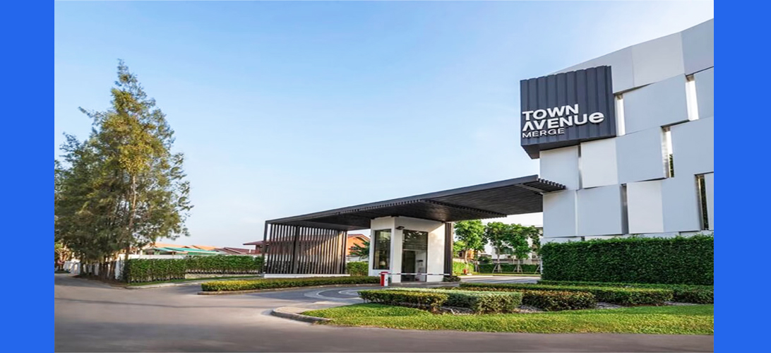 ทาวน์โฮม ขาย โฮมออฟฟิศบางรักใหญ่แสนสิริราคาถูก TownAvenueMerge พื้นที่หน้าบ้านกว้างยาวพิเศษ รัตนาธิเบศร์ บ้านมือสองสภาพใหม่