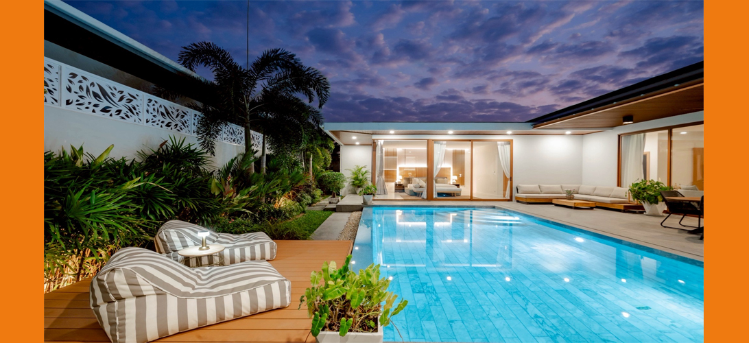 ขาย บ้าน Prime-Pool-Villa-inthe-Heart-of-Hua-Hin, Close-to-the-Beach-and-ShoppingMalls. คุ้มค่าที่สุดพร้อมอยู่เฟอร์ครบสระเกลือโซลาร์เซลล์ ทำเลทองใจกลางหัวหินใกล้ทะเล บ้านพูลวิลล่าหัวหินสภาพใหม่สร้างปี2024